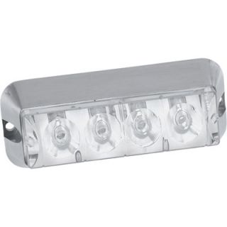 custer products 4 led strobe light white # strl4w northern tool item
