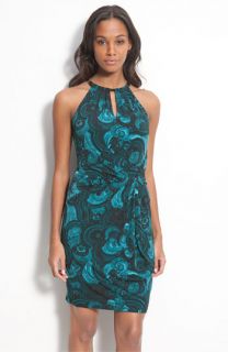MICHAEL Michael Kors Dress with Leather Halter Strap