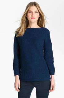 St. John Collection Bouclette Knit Tunic Sweater