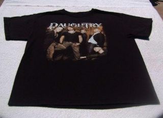 Daughtry California 2010 Tour Large Concert T Shirt