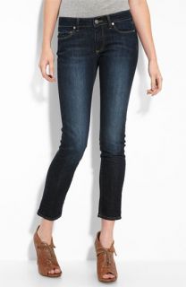 Paige Skyline Ankle Peg Skinny Stretch Jeans (Super Rebellious Wash)