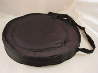 new deluxe cymbal bag plush black oxford nylon drums