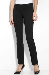 Eileen Fisher Side Zip Stretch Ankle Pants (Petite)