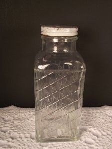 Vintage Candy Jar Collectible D P Dryden Palmer Pantry