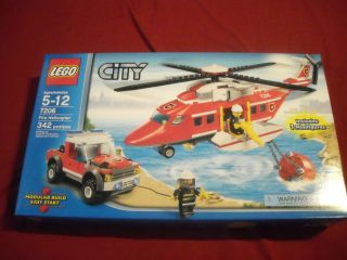  Lego Fire Helicopter City 7206