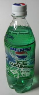 RARE Pepsi Ice Cucumber Limited Edition Japanese Test Flavor 500ml