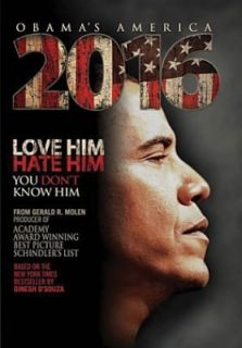 2016 Obamas America DVD Dinesh Dsouza 2012 Region 1 New 031398161950