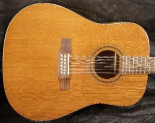 Strunal D 180 D180 Solid Top 12 String Acoustic Guitar Project  Flamed