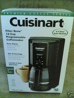 Brand New Cuisinart 12 Cup Programmable Coffee Maker