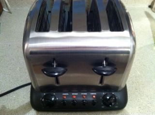Russell Hobbs 4 Slice Toaster Stainless Steel RH4T9379
