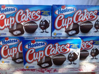  Hostess Chocolate Cupcakes Five Boxes