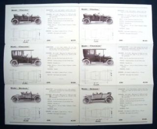 daimler 15 hp car sales brochure 1912