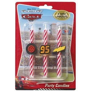 Cars The Movie Birthday Party Candles Kids Cake Cupcake Topper