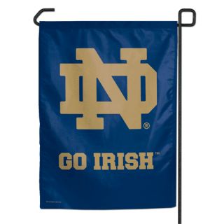 Notre Dame Blue Gold 11x15 Garden Flag Banner New