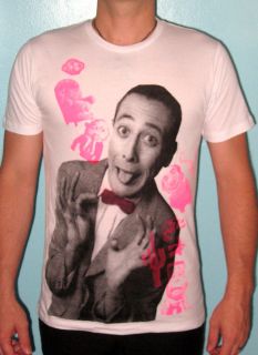 Pee Wee Herman Punk Rock T Shirt Limited Edition
