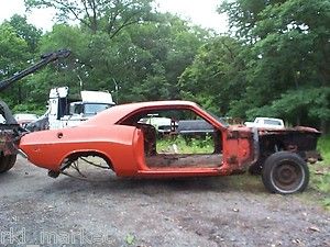 1972 Challenger Rallye 340 Hemi Orange Good Cuda Parts