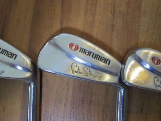 MARUMAN Curtis Strange Signature Golf Iron Set 3 thru PW