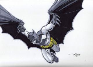 Batman DC Detective Comics Original Art by Scott Dalrymple