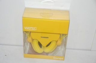 WeSC Matte Conga Headphones Dandelion