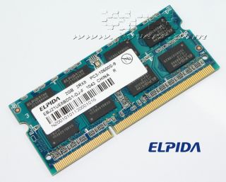 EBJ21UE8BDS1 DJ F New Elpida 2GB DDR3 1333 Laptop Memory