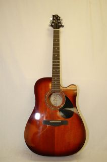 Greg Bennett Acoustic Electric 6 String Guitar Used