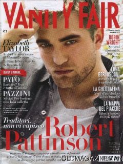 Robert Pattinson Vanity Fair Italy April 2011 Twilight Italian