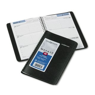 Dayminder Recycled Weekly Appointment Book Black 4 7 8 x 8 2012