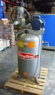 Dayton 5F229 Industrial Duty 5HP 700rpm Air Compressor