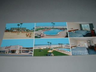 Daytona Beach FL Nomad Motel 1960s Era Postcard
