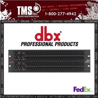 DBX 2231 Dual 31 Band EQ Priced to Move