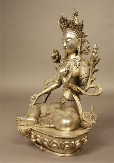  Sclupture Figure Tibetan Buddhismus Statue Brass Bronze Yoga