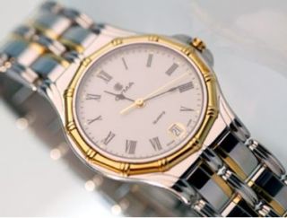cyma charisma 18k gold stainless steel watch
