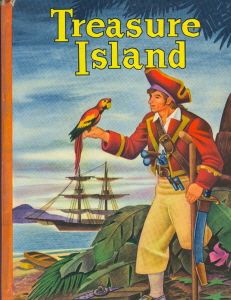 Vintage Whitman Treasure Island by Robert L Stevenson