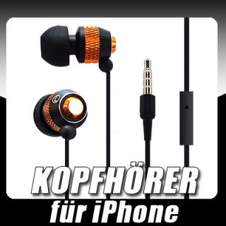 Stereo in Ear Kopfhörer Ohrhörer Headsets Micremote FÜR iPhone 3G