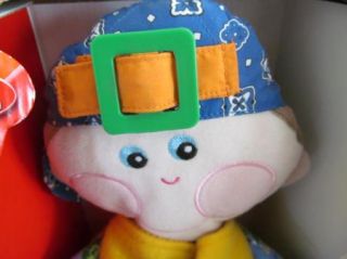Playskool Dapper Dan 5 Activity Dress Up Learning Doll Play Button