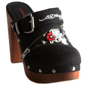  Ed Hardy Darnell Clogs Shoes Womens New Size