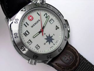  Army Military G3 Survival Compass Watch Mens White DL $250