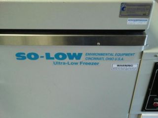 So Low 80C Industrial Lab Chest Deep Freezer 27 Cubic Ft