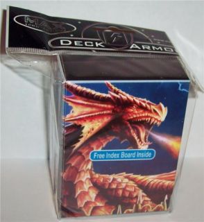 Dragon Fury Deck Box Holds MTG Yugioh Card Sleeves