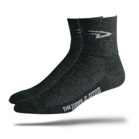 DeFeet Merino Wool Wooleator Socks Charcoal All Sizes