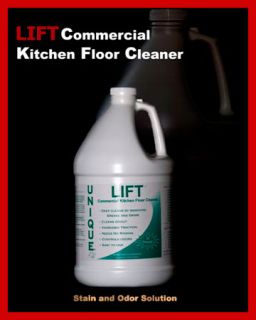 Unique Lift Commercial Kitchen Floor Degreaser Cleaner