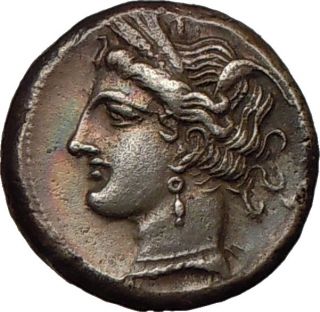 Carthage 300BC Didrachm Silver Greek Coin David R Sear