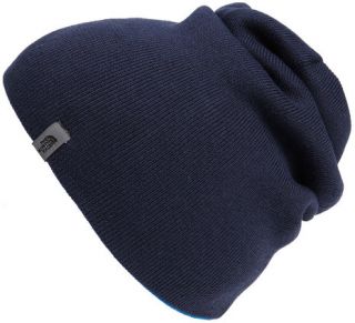 the north face deep water athens blue ope reversible beanie product 3