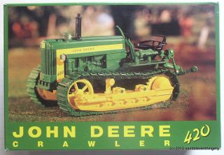Ertl 1 16 John Deere 420 Crawler 18th Annual 1998 Plow City Show