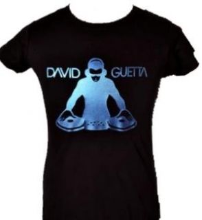 David Guetta Adult Black T Shirt Denim Effect s XXL