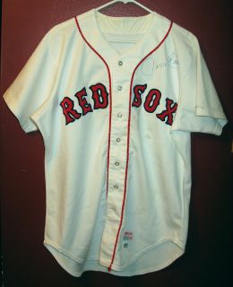 1985 JIM RICE Game Used/Worn Autographed RED SOX Jersey  Awesome
