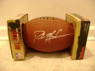 Deion Sanders Autographed Wilson Football! Brand New With Box! Hall of