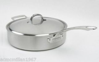Viking Cookware Saute Pan 3qt 6qt Stainless Steel New