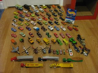 Lot of Diecast Collectible Toy Cars Matchbox Hotwheels More 93 Pieces