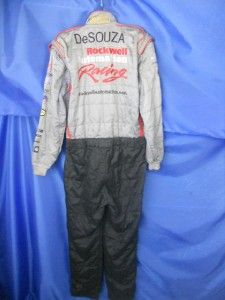 Race Used Denny Hamlin Rockwell Automation Crew Suit Firesuit 1 PC